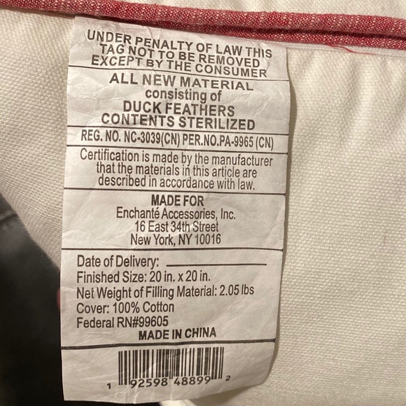 🎄Rae Dunn MAKING SPIRITS BRIGHT Santa Pillow - Picture 9 of 9